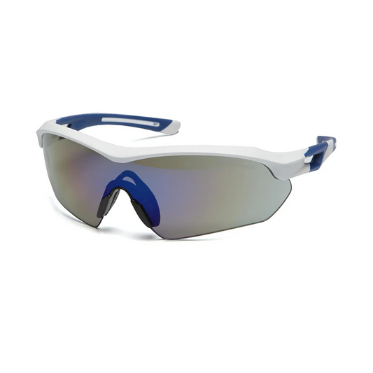 Óculos Esportivo Ciclismo Neon Azul Espelhado Corrida Casual