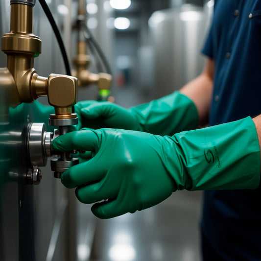 Luvas Super Safety Nitrogreen Uso Geral Ca33334 Resistente Par