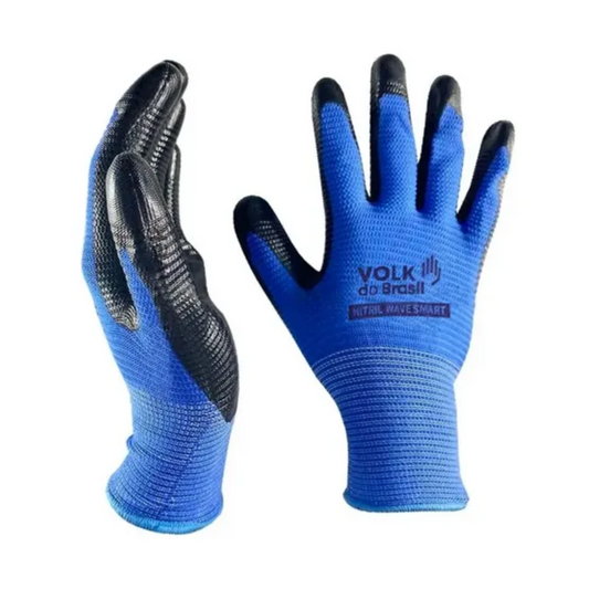 Luva Mecânico Epi Montagem Multitato Banho Nitrilico Banhado