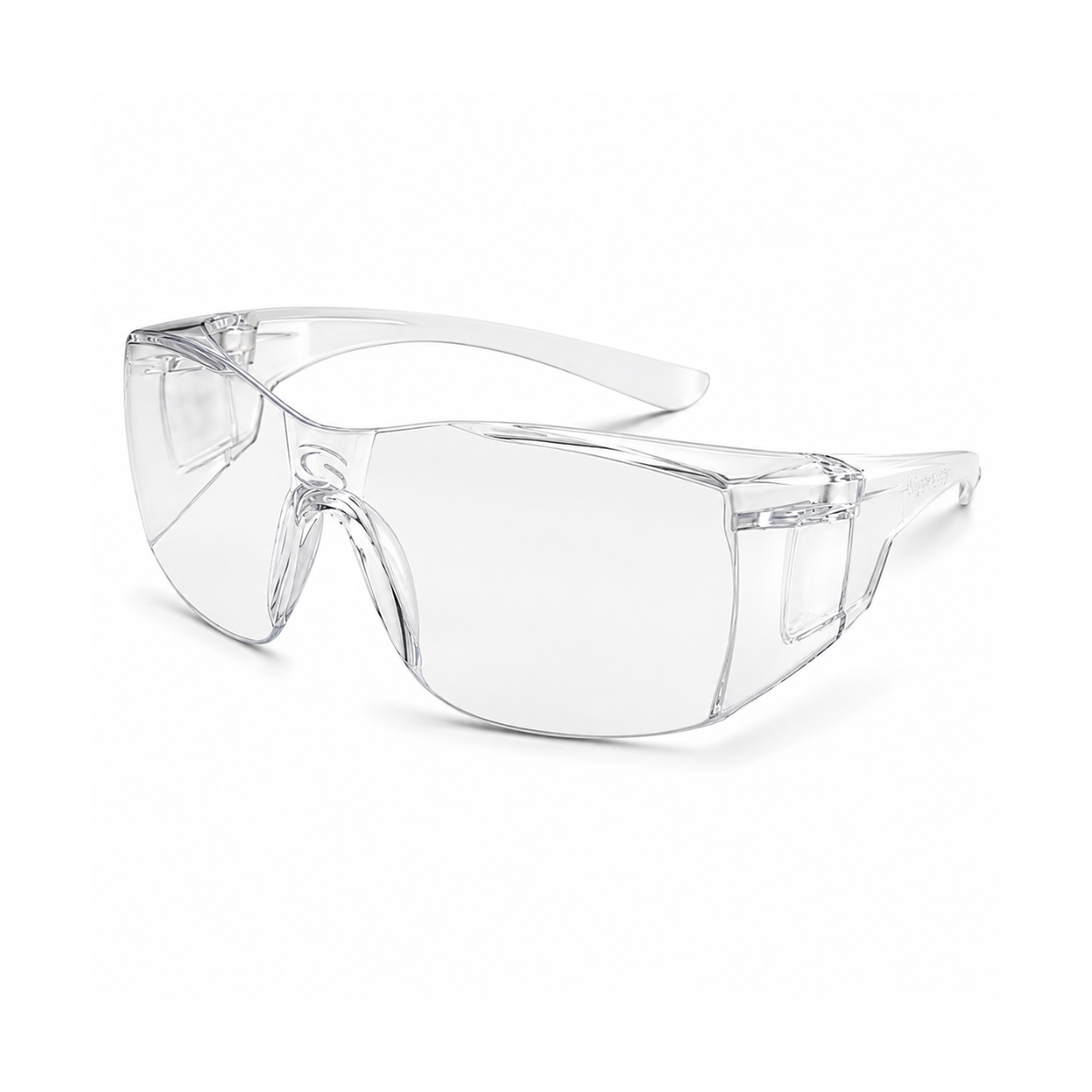 Óculos De Segurança Incolor Antirrisco Proteção Uv Ca 30013