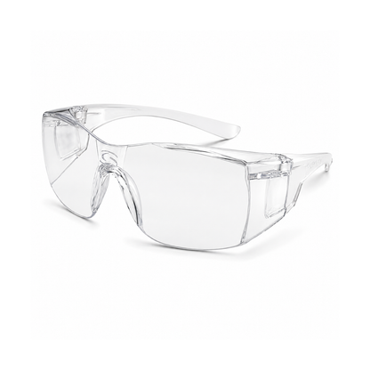 Óculos De Segurança Incolor Antirrisco Proteção Uv Ca 30013