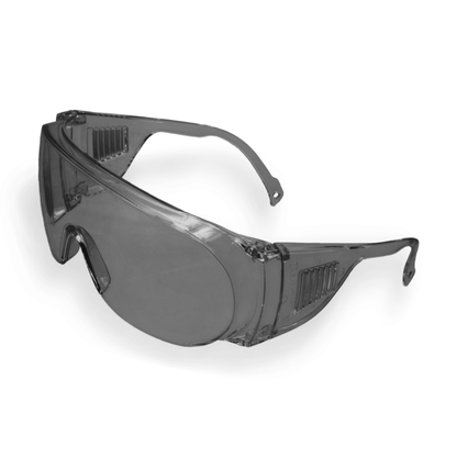 Óculos Kalipso Panda Ampla Visão Lente Cinza Epi Sobrepor