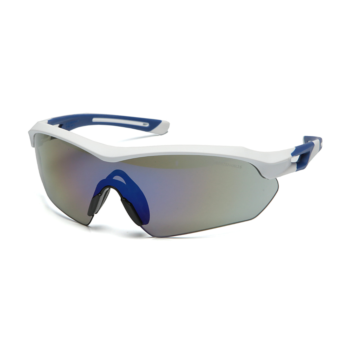 Óculos Esportivo Ciclismo Neon Azul Espelhado Corrida Casual