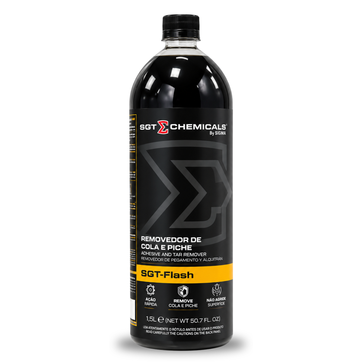 Removedor De Cola E Piche SGT Flash 1,5L Limpeza Automotivo