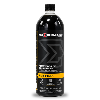 Removedor De Cola E Piche SGT Flash 1,5L Limpeza Automotivo