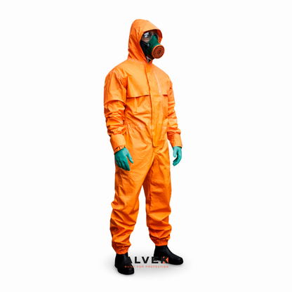 Macacão Proteção Química Selado Reforçado Lavável Ac707 Epi