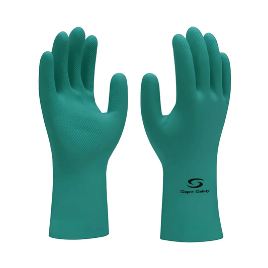 Luvas Super Safety Nitrogreen Uso Geral Ca33334 Resistente Par