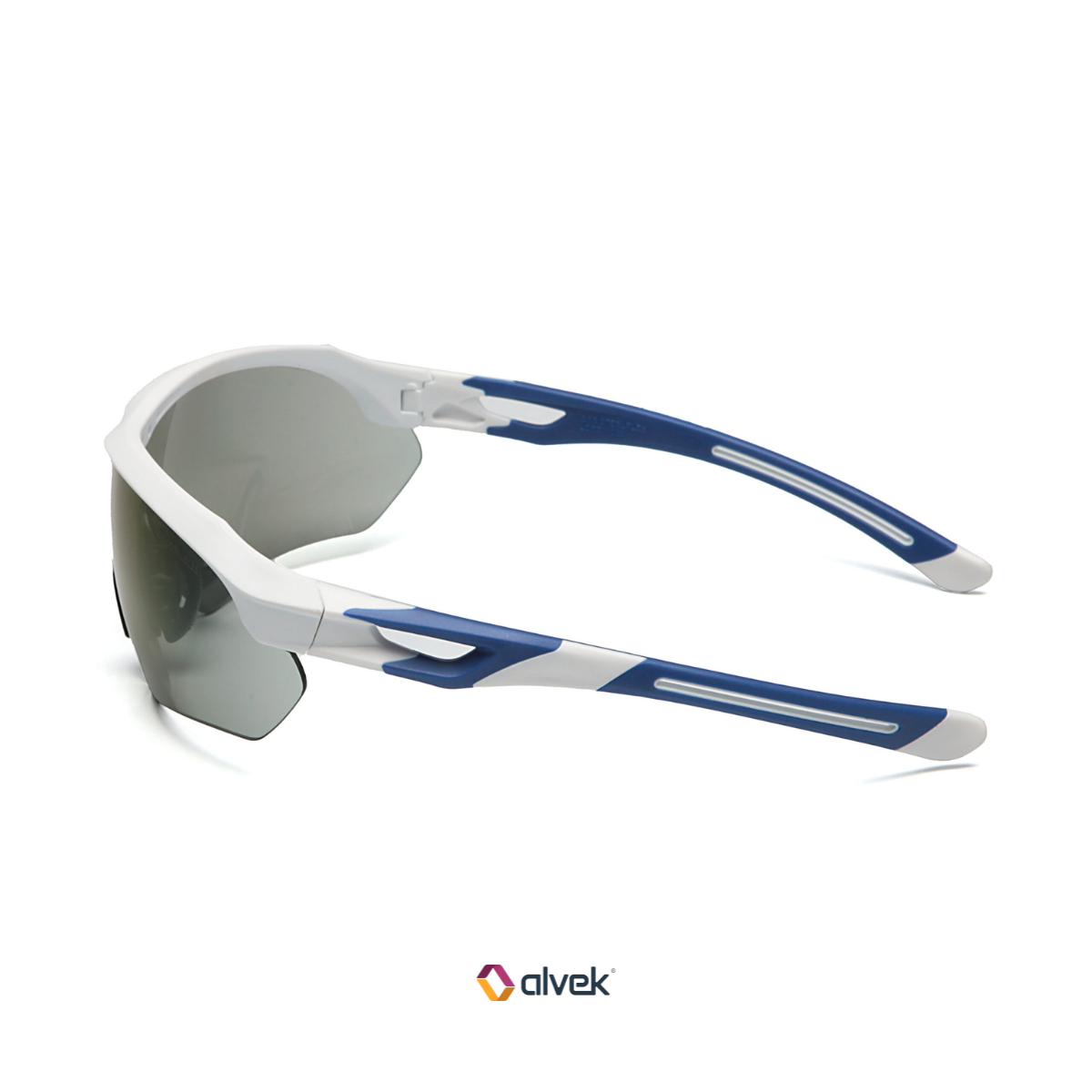 Óculos Esportivo Ciclismo Neon Azul Espelhado Corrida Casual