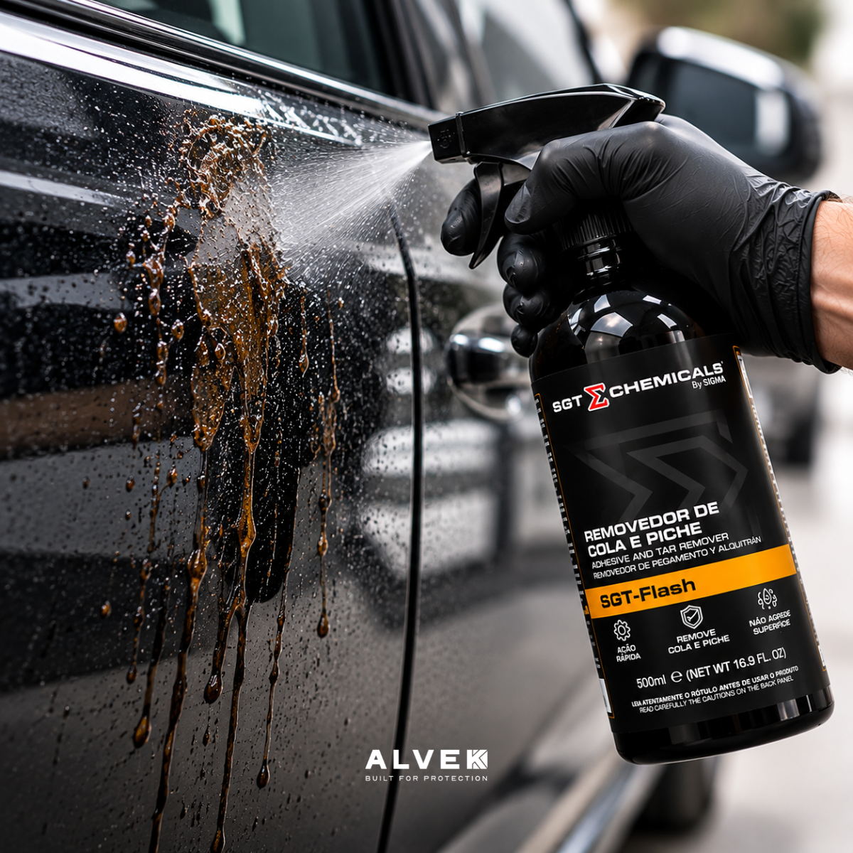 Removedor De Cola E Piche SGT Flash 500ml Automotivo