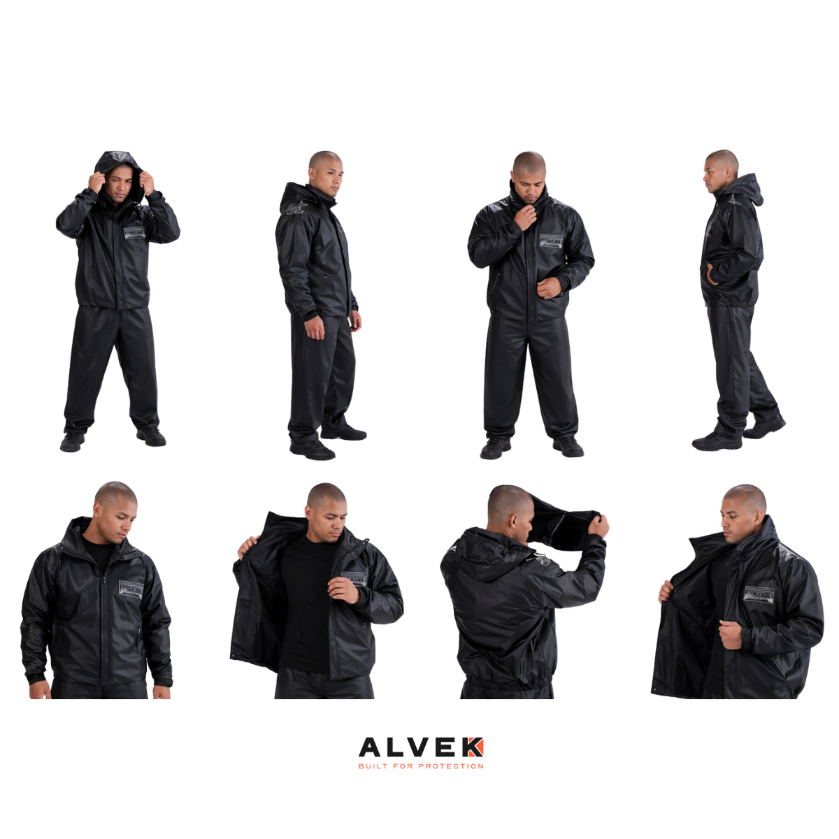 Conjunto Capa de Chuva e Calça Motoqueiro Motoboy Impermeável Pvc Moto