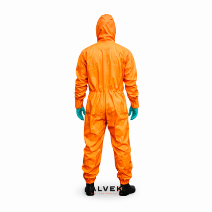 Macacão Proteção Química Selado Reforçado Lavável Ac707 Epi