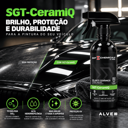 Selante Cerâmico Sgt Ceramiq Sio2 500ml Proteção 6 Meses