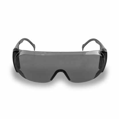 Óculos Kalipso Panda Ampla Visão Lente Cinza Epi Sobrepor