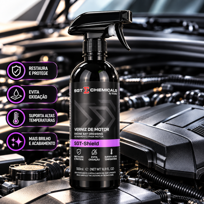 Verniz De Motor Sgt Shield 500ml Alta Temperatura Proteção