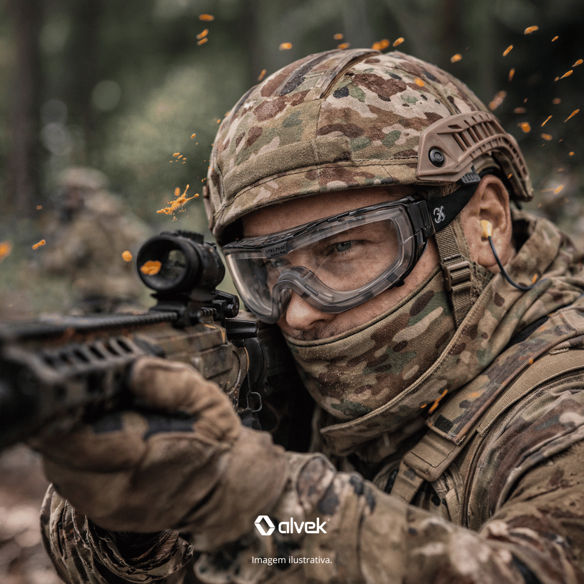 Oculos Protecao Ampla Visao Paintball Airsoft Epi Seguranca