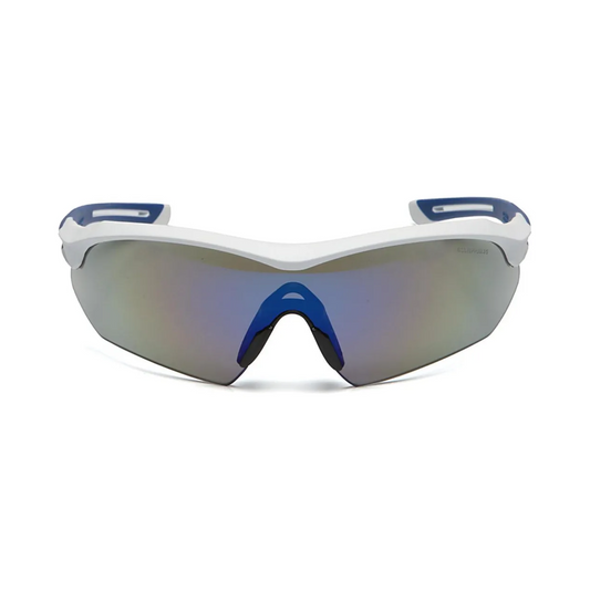Óculos Esportivo Ciclismo Neon Azul Espelhado Corrida Casual