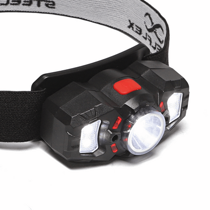 Lanterna De Cabeça Steellight Acampamento Escalada Potente