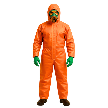 Macacão Proteção Química Selado Reforçado Lavável Ac707 Epi