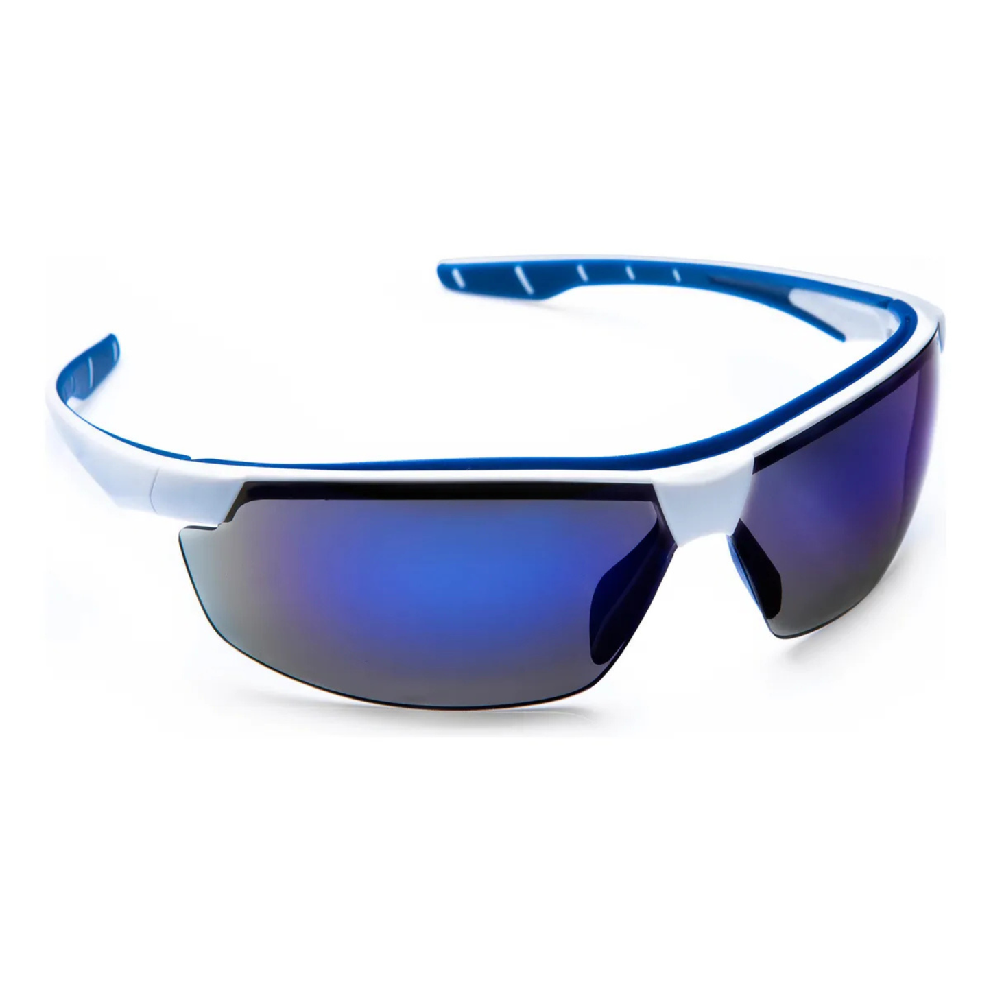 Óculos Esportivo Ciclismo Neon Azul Espelhado Corrida Casual