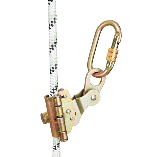Mosquetão Aço Oval 25 Kn Resistente Trava Rosca Escalada
