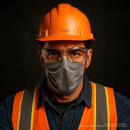 Óculos Proteção Anti-risco Ss5 Super Safety Incolor Esportes Serviços em Geral